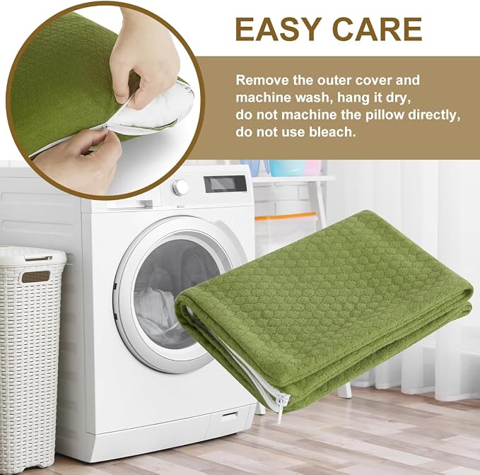 Ivellow Memory Foam Travel Pillow Compressible Camping Pillow - Image 5