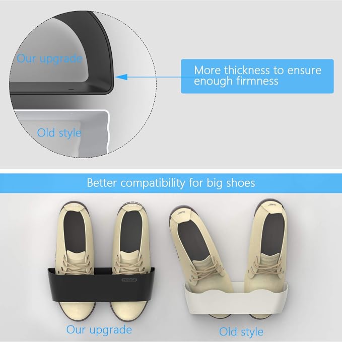 Wall Mounted Shoes Rack 6Pack - Image 5