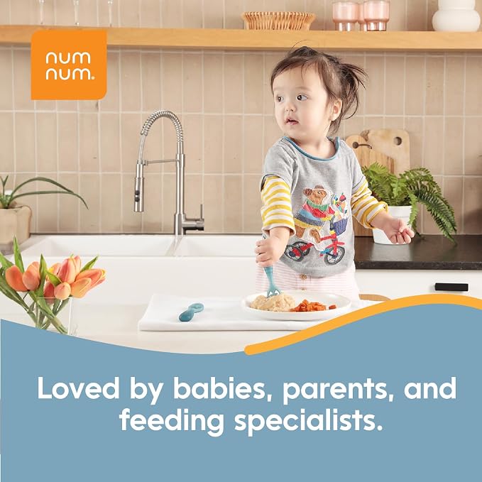NumNum Baby Spoons Set, Baby Essentials Pre-Spoon GOOtensils - Image 6