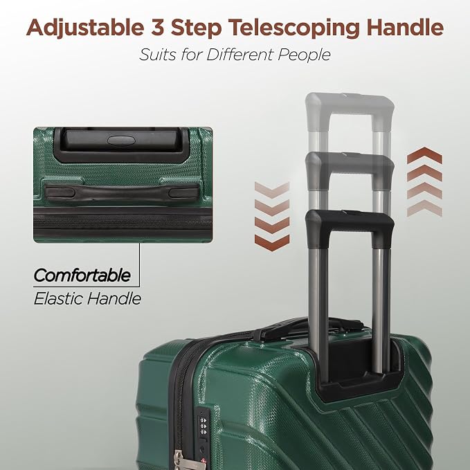 Luggage Sets Suitcases with Wheels Suitcase set Hardshell Luggage sets - Image 3