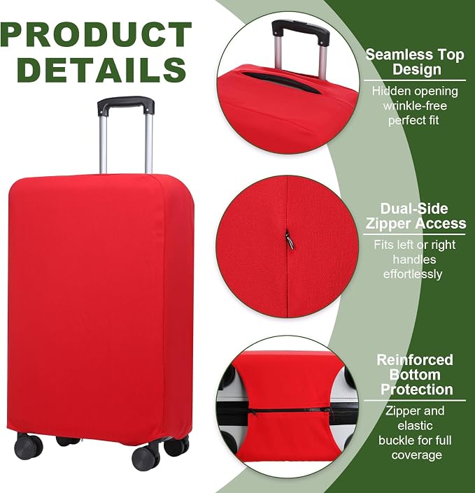 PATIKIL Luggage Cover, Suitcases Covers Elastic Carry on Cover Protector - Image 3