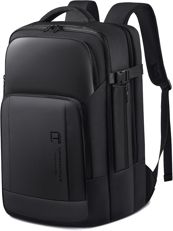 Travel Backpack for Men, 17.3 Inches Business Laptop Backpack Water-Resistant by TANGCOREL