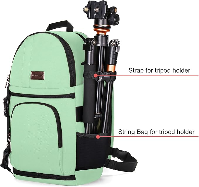 MOSISO Camera Sling Bag, DSLR/SLR/Mirrorless Camera Backpack Case Shockproof - Image 3