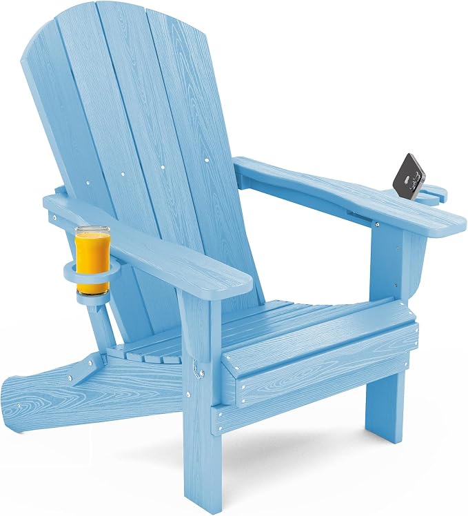 SERWALL Adirondack Chair with Cup Holders by SERWALL