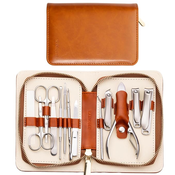 FAMILIFE Professional Manicure Set, Manicure Kit, Nail Clippers Set, Stainless by FAMILIFE