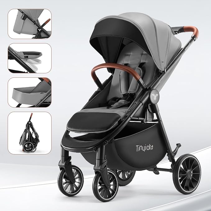 Tinyiota Baby Stroller, Infant Stroller - Image 8