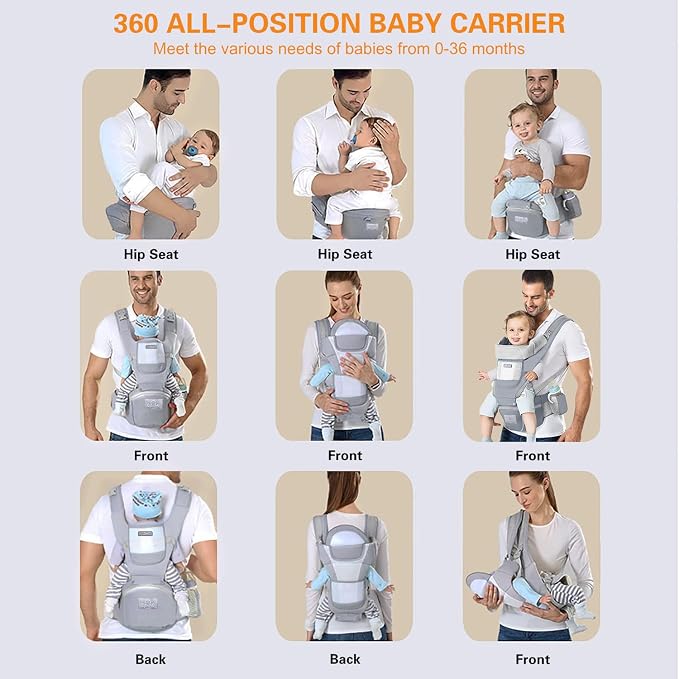 Baby Carrier Ergonomic Infant Carrier - Image 5