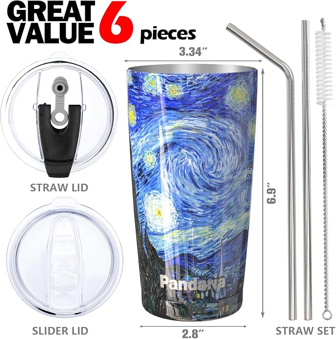 20 oz Stainless Steel Vacuum Insulated Tumbler - Image 3