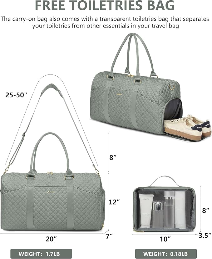 Weekender Travel Duffle Bag for Women - Image 2