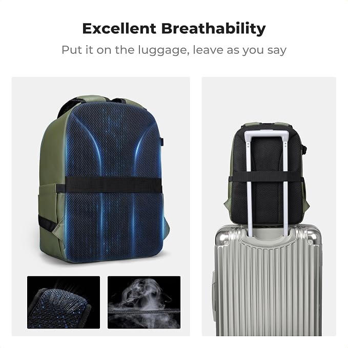 K&F CONCEPT Camera Backpack Bag, Professional DSLR/SLR/Mirrorless Camera Bag - Image 7