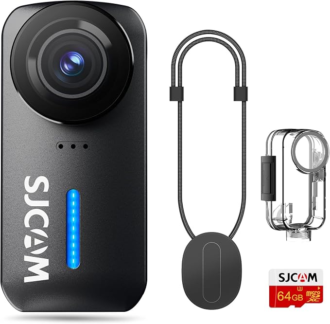 SJCAM C110Plus Magnetic Combo, 4K POV Pocket Action Camera, 170° FOV Video by SJCAM