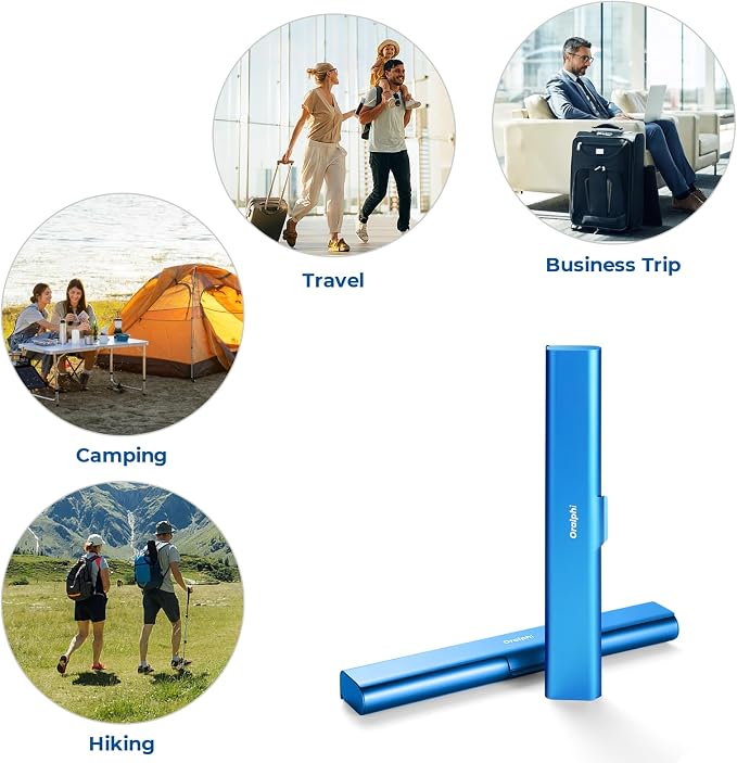 Aluminum Toothbrush Travel Case, Portable Travel Toothbrush Holder, Durable - Image 8