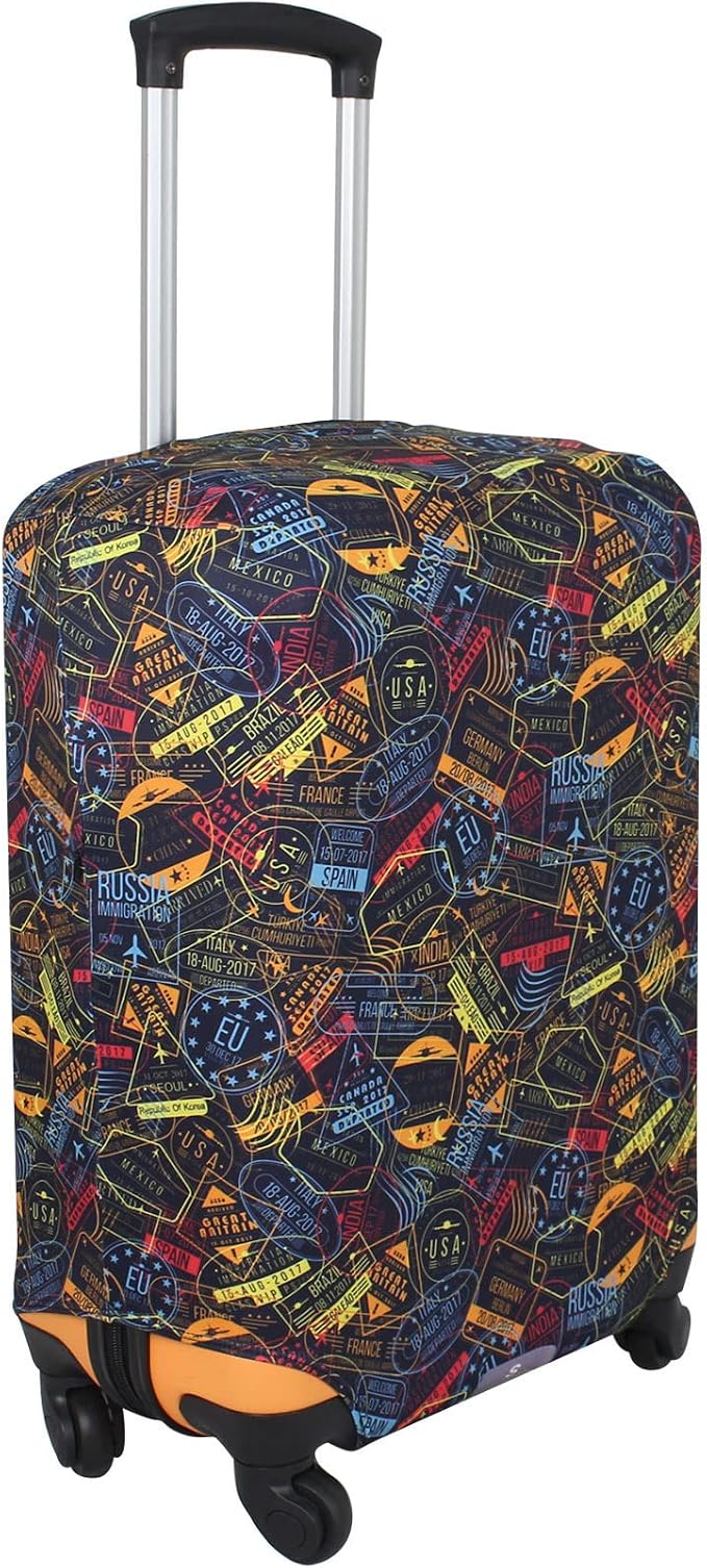 Explore Land Travel Luggage Cover Suitcase Protector Fits 27-30 Inch Case - Image 2