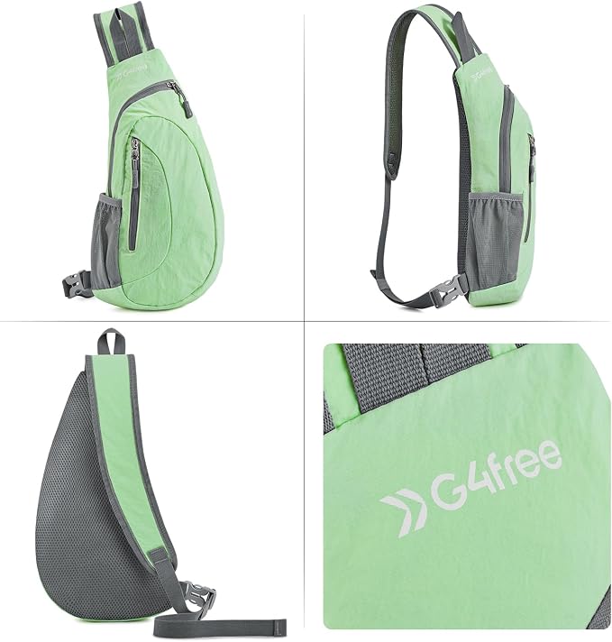 G4Free Sling Bag for Men Women, Small Crossbody Backpack Lightweight Chest - Image 7