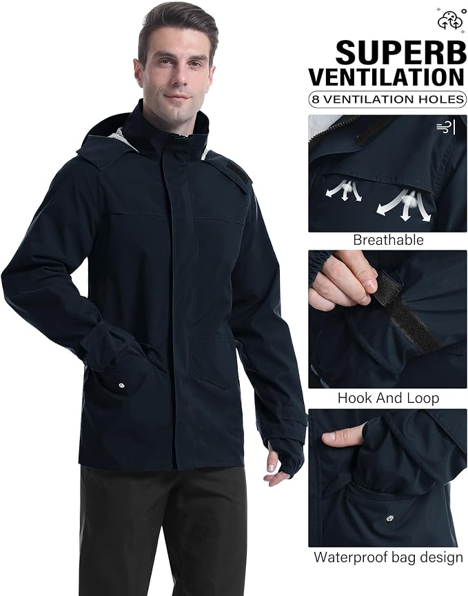 iCreek Rain Suit Waterproof Jacket - Image 2
