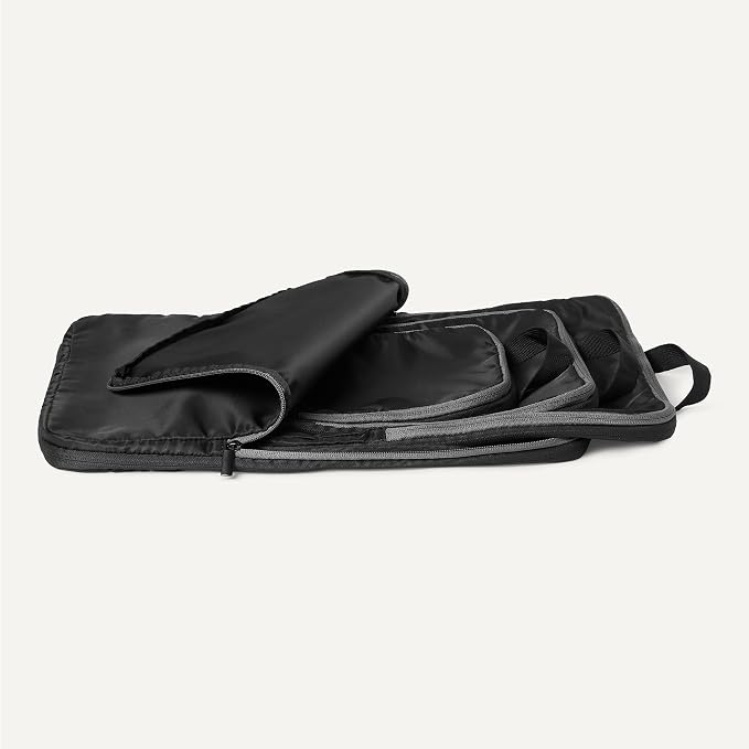 Amazon Essentials Ultralight Compression Packing Cubes Packing Organizer black - Image 4