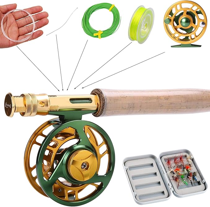 Sougayilang Fly Fishing Rod Reel Combos - Image 2