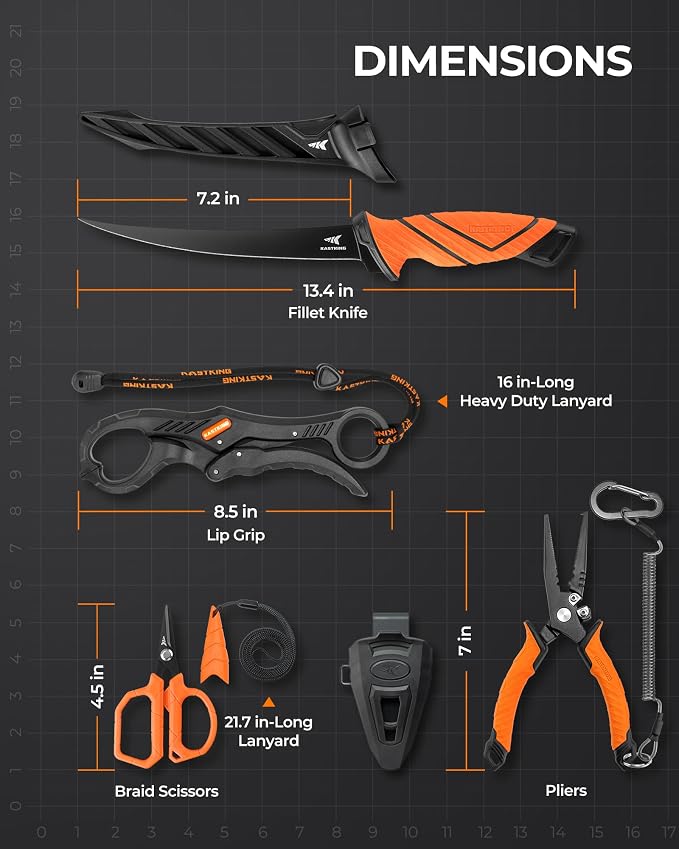 KastKing SteelStream Fishing Tool Set, Fishing Gear - Image 8