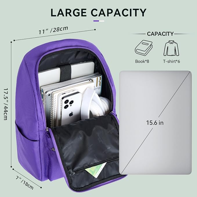 OMOUBOI Casual Daypacks Superbreak Backpack 14 inch Laptop Backpack - Image 9
