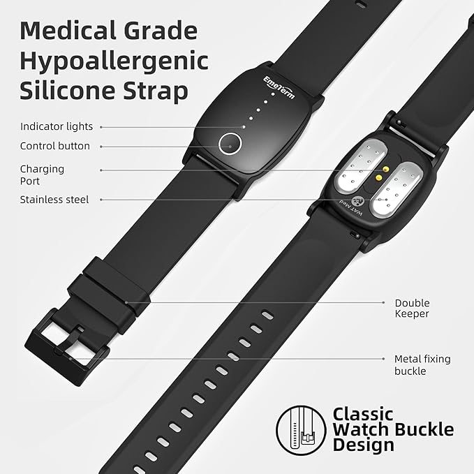 EmeTerm Explore FDA-Cleared Anti-Nausea Wristband IP67 Waterproof Morning - Image 6