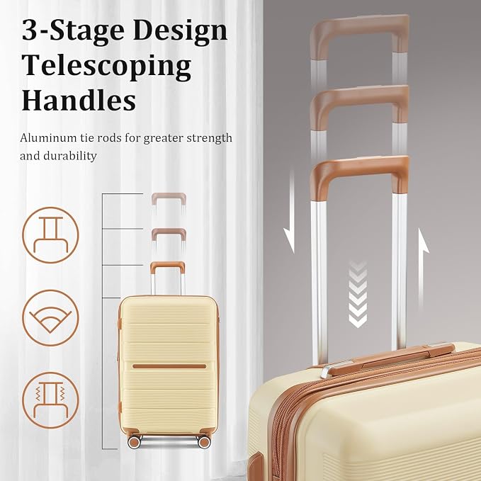 4-Piece Hardshell Luggage Set - Image 9