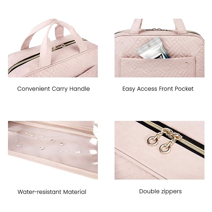 BAGSMART Large Toiletry Bag Travel Bag - Image 6