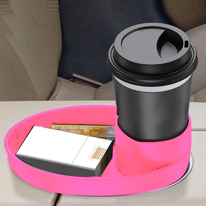 Car Seat Snack Tray, Convenient Toddler Road Trip Essentials Food Plate Cup - Image 3