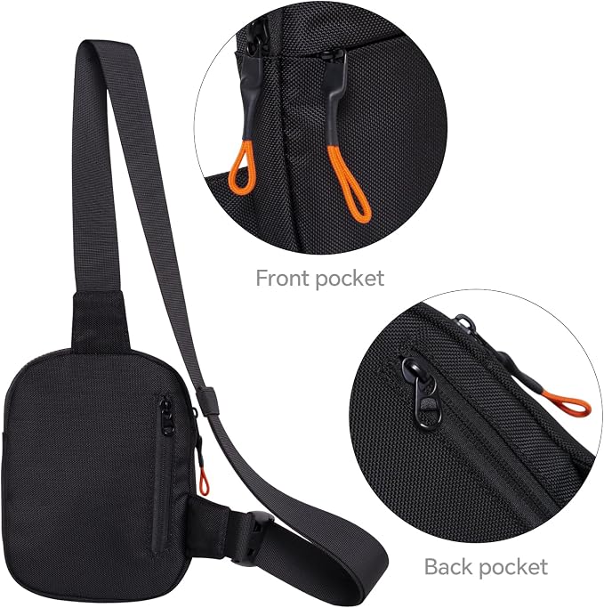 MJNUONE Mini Sling Bag for Men Outdoor Lightweight Small Crossbody Bag Women - Image 4