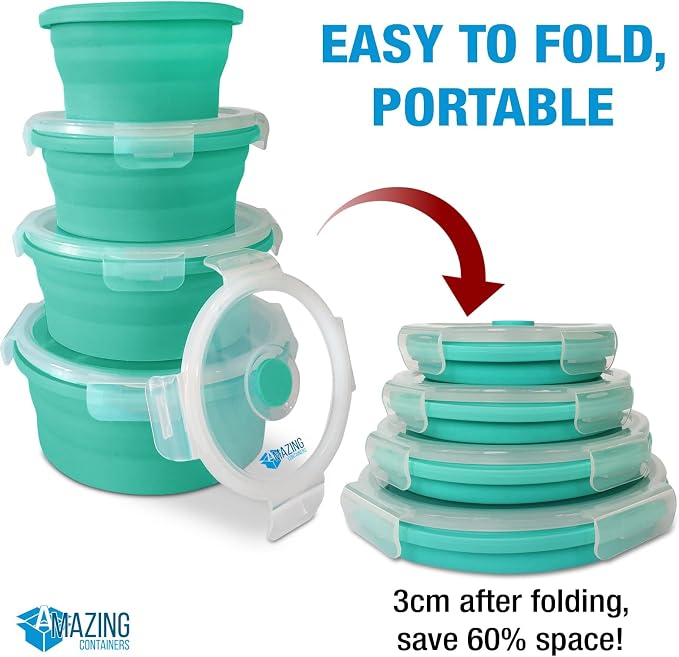 Collapsible Bowls for Camping, Rv storage and organization, Rv Kitchen - Image 4