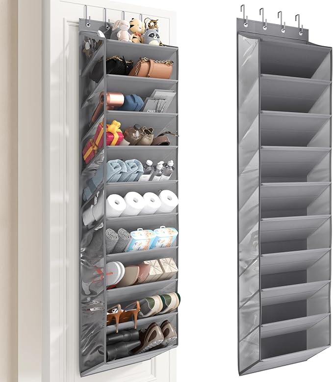 Over the Door Shoe Organizer for Closet, Shoes Rack by Mefirt