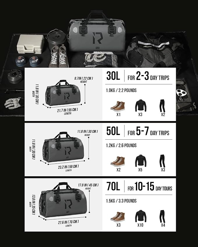 IRON JIA'S Motorcycle Dry Bag - Image 6