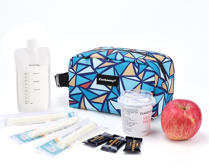 Freezable Lunch Bag, Freezable Snack Bag, Mini Cooler Bag - Image 5