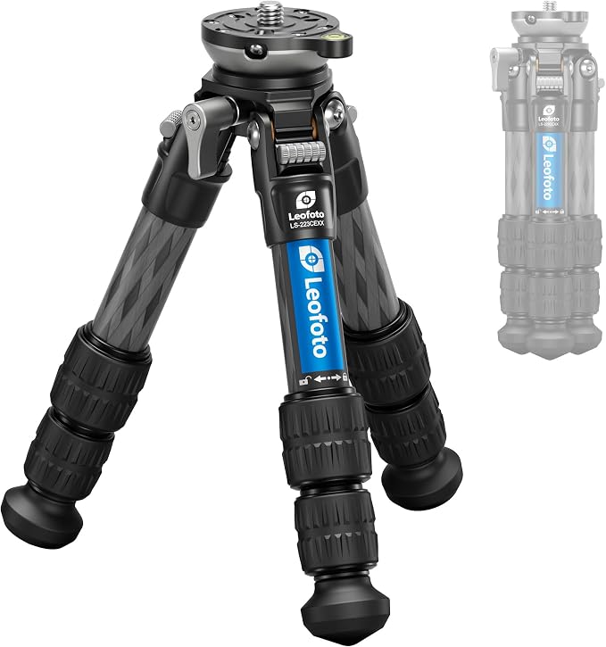 Carbon Fiber Mini Tabletop Tripod by Leofoto
