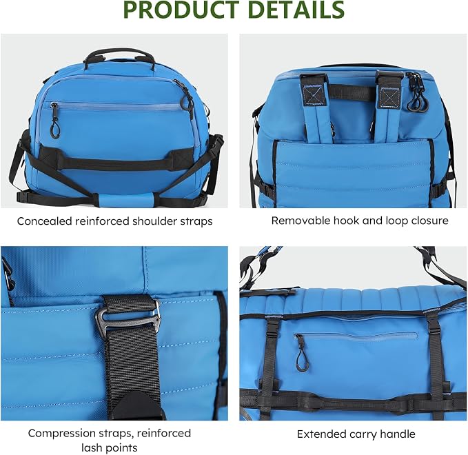 Vomgomfom 86L Collapsible Wheeled Luggage - Image 9