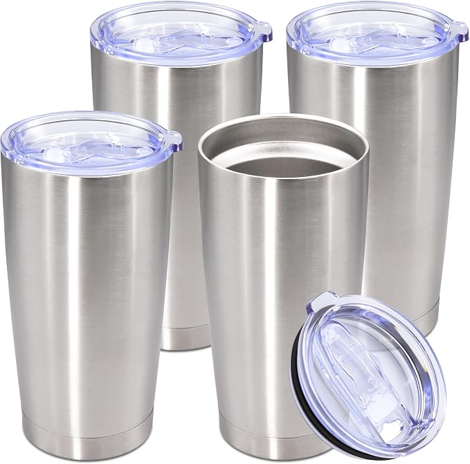 20oz Tumbler Stainless Steel Tumbler Cup by AUWBON