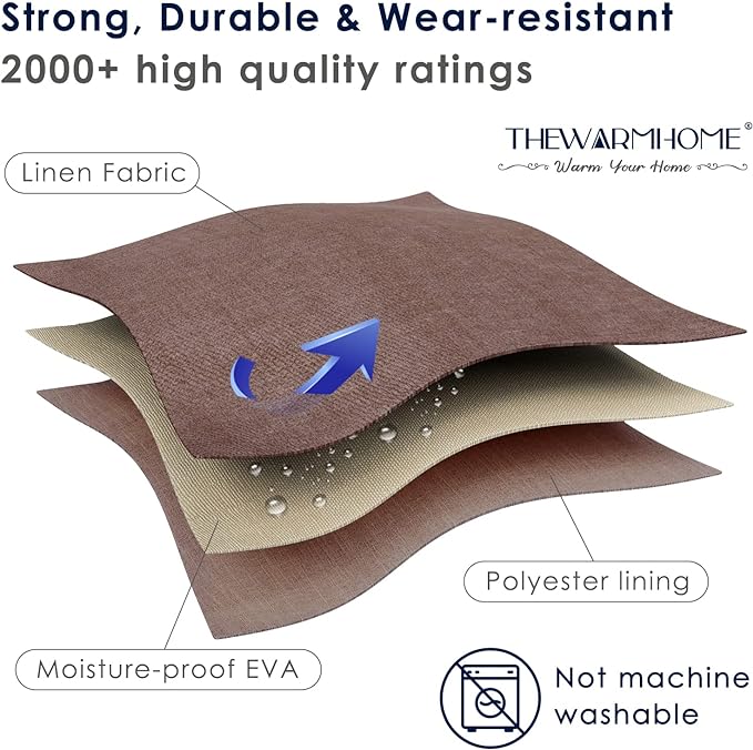 TheWarmHome Small Fabric Canvas Storage Bin - Image 6