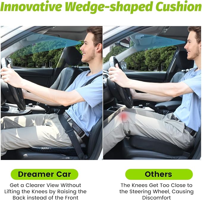 Soft Dense Memory Foam Car Seat Cushion - Image 2
