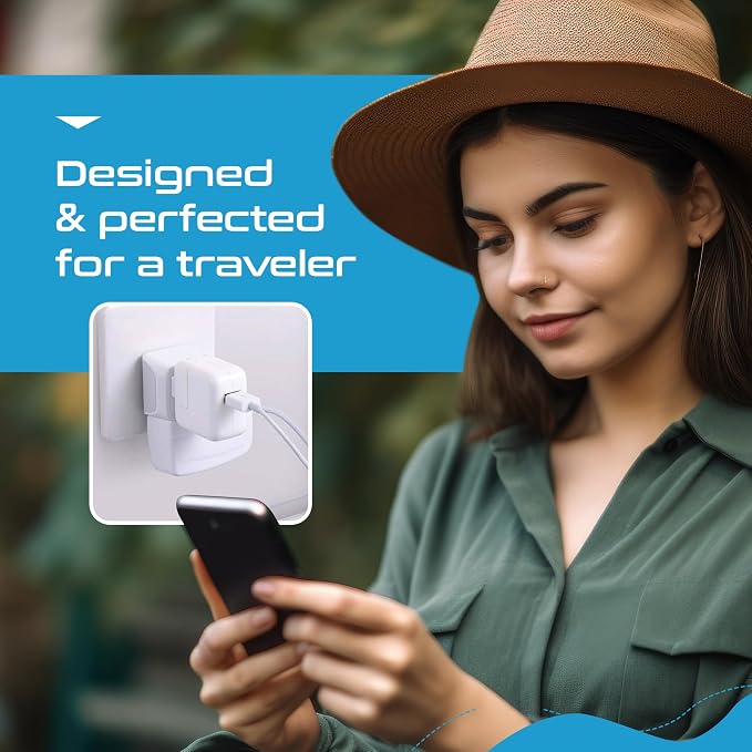 Ceptics World Travel Adapter Set - 2 in 1 USA to Europe - Image 10