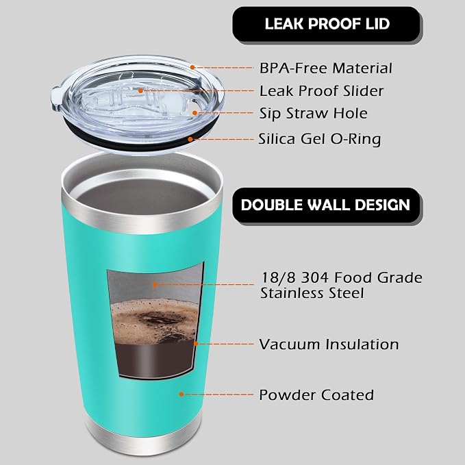 20oz Tumbler Bulk Stainless Steel Tumblers - Image 3