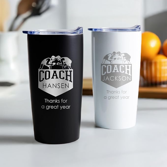 Lifetime Creations Custom Wrestling Coach Tumbler - Image 4