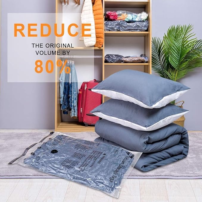 10 Jumbo Vacuum Storage Bags - Image 7