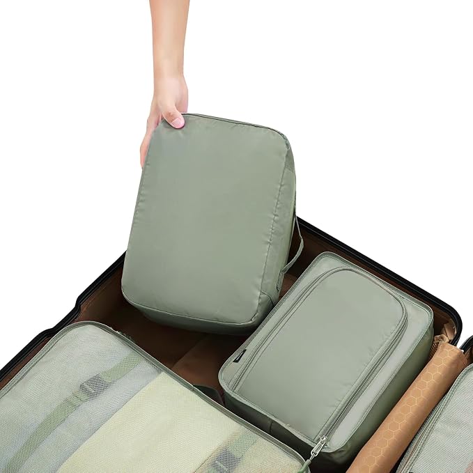 BAGAIL 8 Set Packing Cubes Luggage Packing Organizers - Image 6