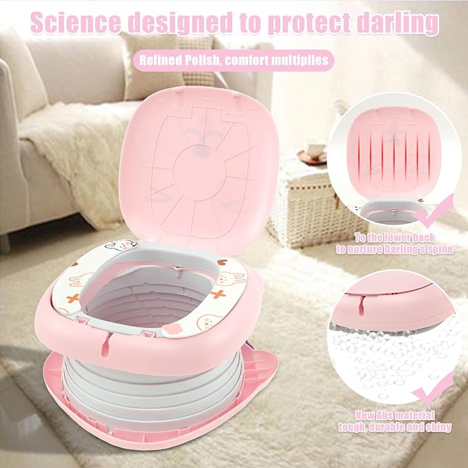 Travel Potty Seat for Toddler Portable Potty for Toddler Travel Portable Toilet - Image 6