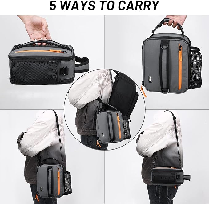 MIER Expandable Lunch Bag Insulated Lunch Box - Image 4