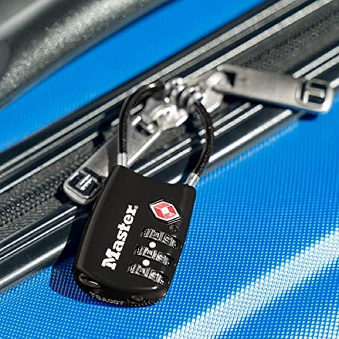 Master Lock Padlock, Set Your Own Combination TSA Locks - Image 8