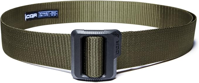 CQR Tactical Belt, Military Style Heavy Duty Belt, Webbing EDC Quick-Release - Image 6