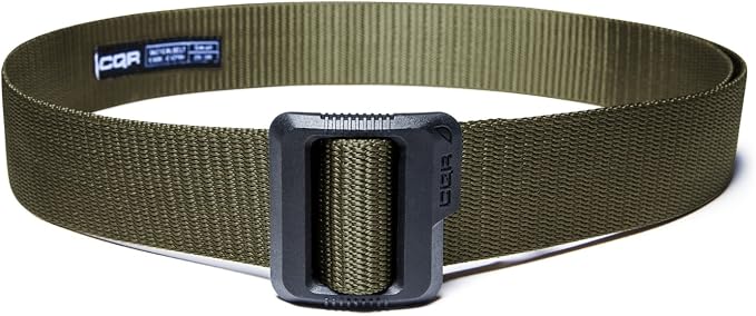 CQR Tactical Belt, Military Style Heavy Duty Belt, Webbing EDC Quick-Release - Image 6