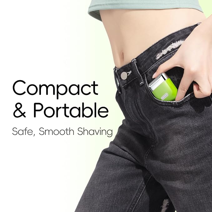 yoose Electric Razors for Women, IPX7 Alloy Body Bikini Trimmer for Women - Image 4
