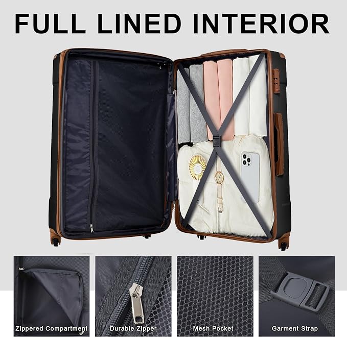 Merax Luggage Sets 2 Piece Suitcases - Image 7
