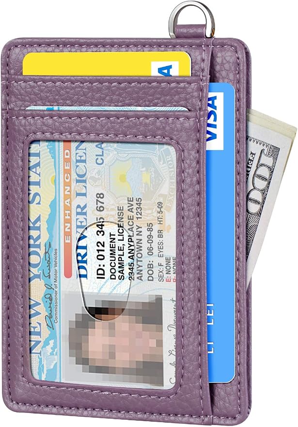 FurArt Slim Minimalist Wallet, Front Pocket Wallets, RFID Blocking, Credit Card - Image 2